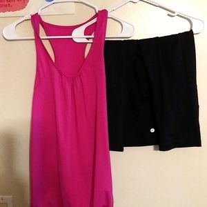 A complete workout set.